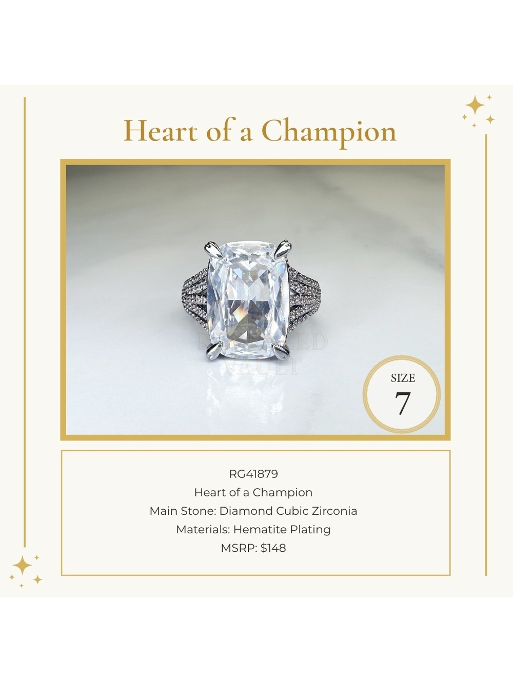 Heart of a Champion - Size 7 - OG